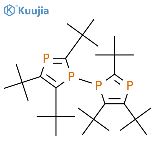 1,1'-BI-1H-1,3-DIPHOSPHOLE, 2,2',4,4',5,5'-HEXAKIS(1,1-DIMETHYLETHYL)- structure