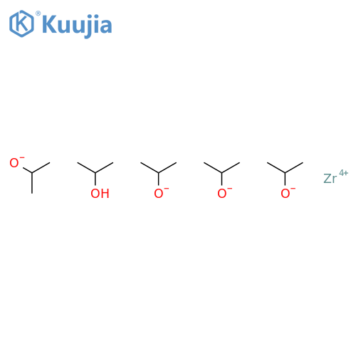 zirconium(iv) isopropoxide isopropanol complex structure