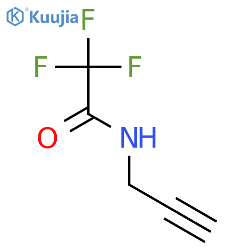 N-Trifluoroacetylpropargylamine structure