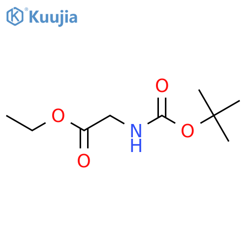 Ethyl (tert-Butoxycarbonyl)glycinate structure
