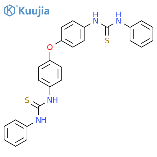 Thiourea, N,N''-(oxydi-4,1-phenylene)bis[N'-phenyl- structure