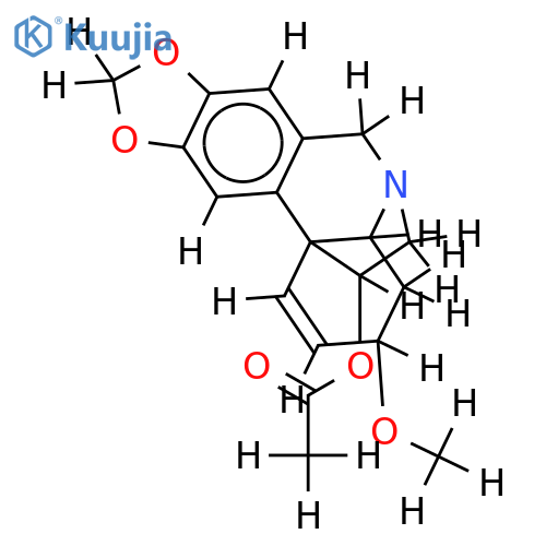 11-O-acetylhaemanthamine structure