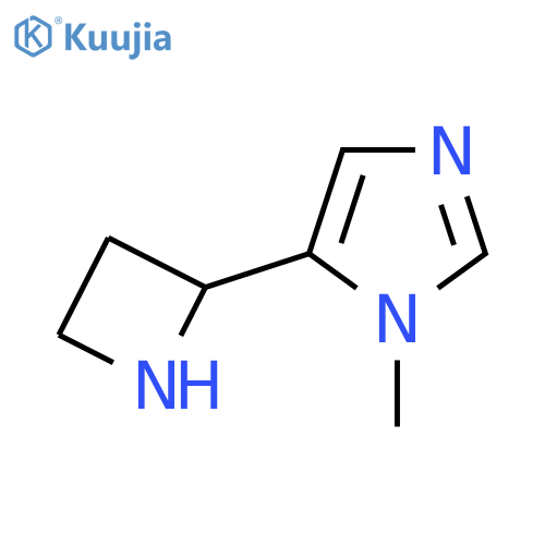 5-(azetidin-2-yl)-1-methyl-1H-imidazole structure