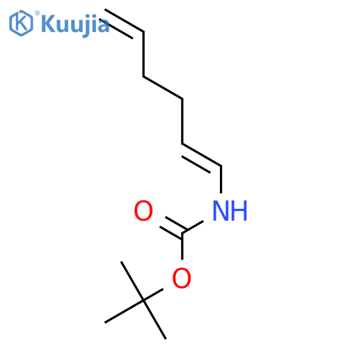 Carbamic acid, N-(1Z)-1,5-hexadien-1-yl-, 1,1-dimethylethyl ester structure