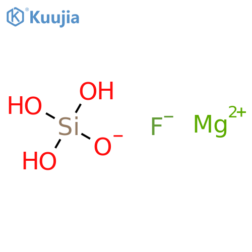 Magnesium fluoride silicate structure