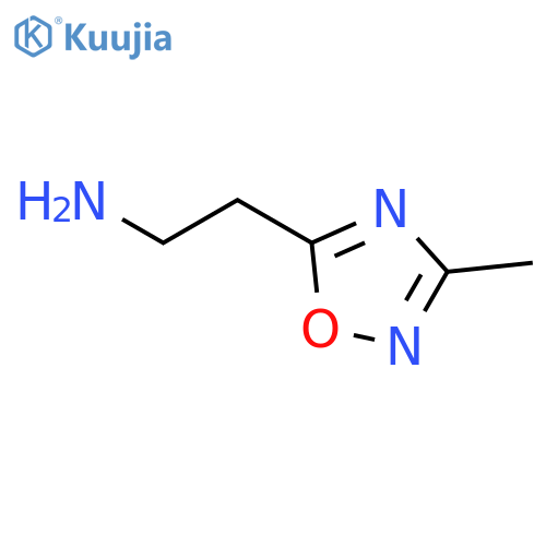 2-(3-Methyl-1,2,4-oxadiazol-5-yl)ethan-1-amine structure