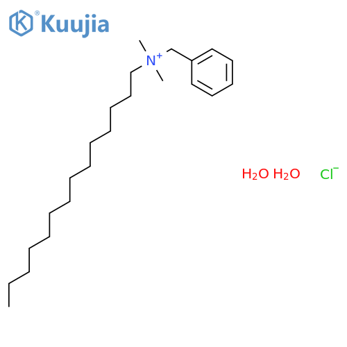 Benzyldimethyltetradecylammonium Chloride Dihydrate structure
