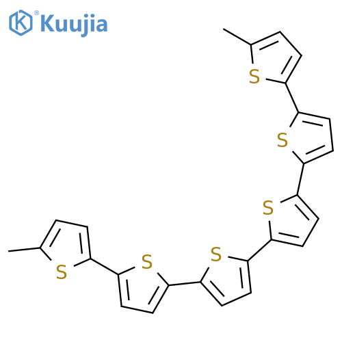 2,2':5',2'':5'',2''':5''',2'''':5'''',2'''''-Sexithiophene, 5,5'''''-dimethyl- structure