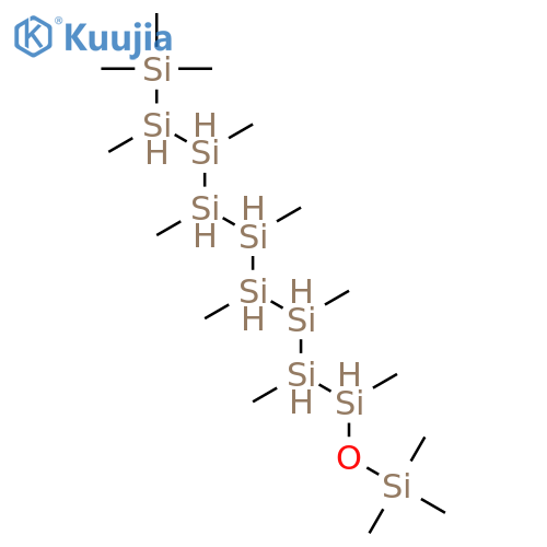 Nonasilane, 1,1,1,2,3,4,5,6,7,8,9-undecamethyl-9-[(trimethylsilyl)oxy]- structure