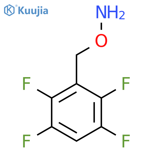 O-(2,3,5,6-tetrafluorophenyl)methylhydroxylamine structure