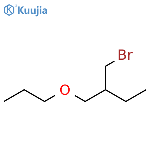 Butane, 2-(bromomethyl)-1-propoxy- structure