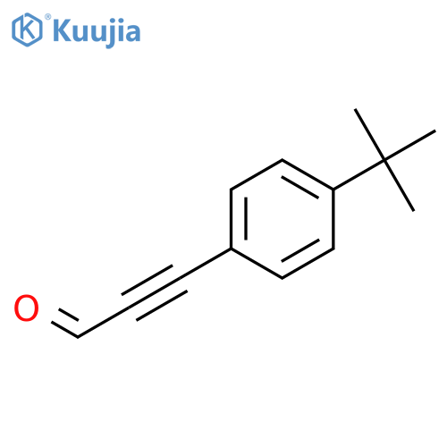 2-Propynal, 3-[4-(1,1-dimethylethyl)phenyl]- structure