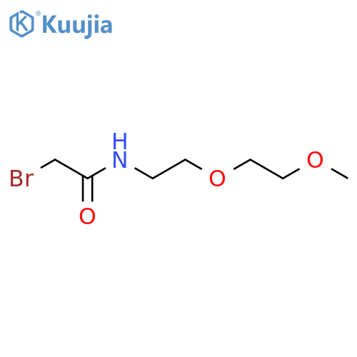 Bromoacetamide-m-PEG2 structure