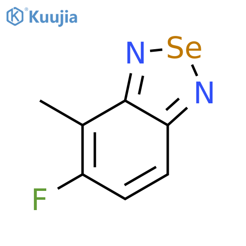 2,1,3-Benzoselenadiazole, 5-fluoro-4-methyl- structure