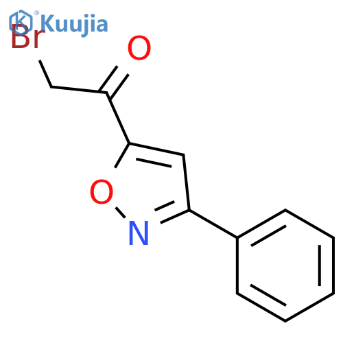 5-(Bromoacetyl)-3-phenylisoxazole structure