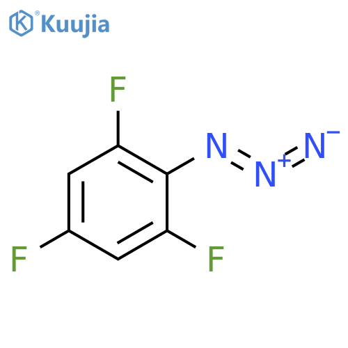 2-azido-1,3,5-trifluorobenzene structure