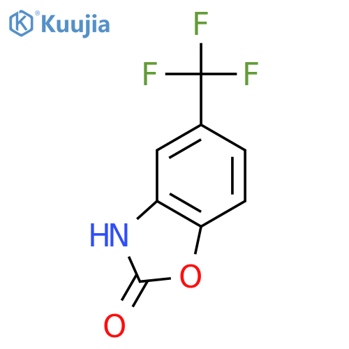 5-(trifluoromethyl)-3H-1,3-benzoxazol-2-one structure