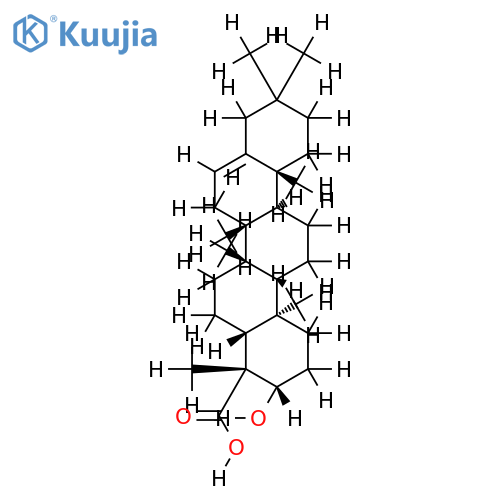 3beta-hydroxy-chirat-16-en-24-oic acid structure