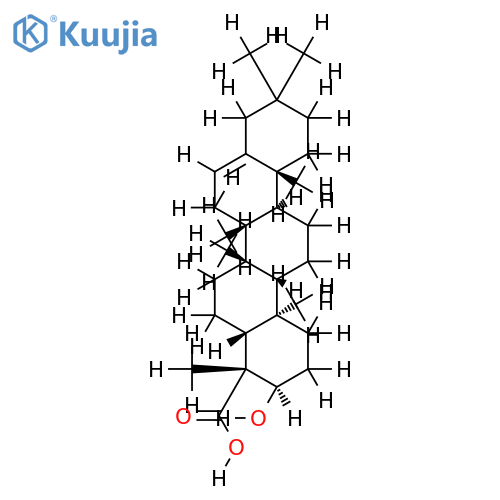 3alpha-hydroxy-chirat-16-en-24-oic acid structure