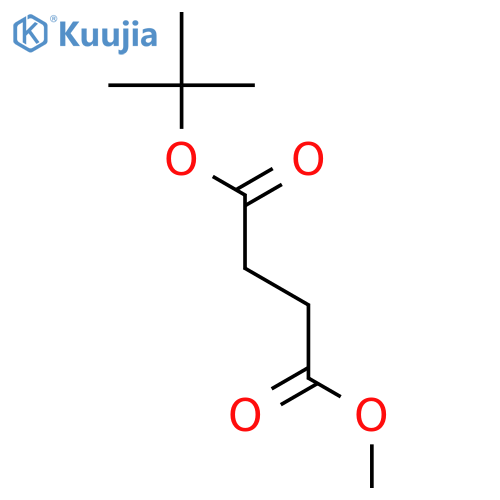 tert-Butyl methyl succinate structure