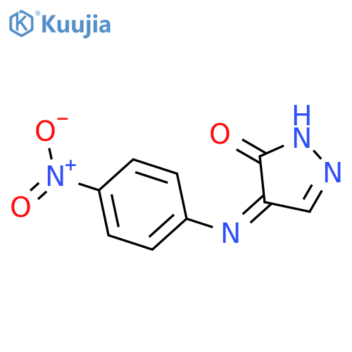 3H-Pyrazol-3-one, 2,4-dihydro-4-[(4-nitrophenyl)imino]-, (Z)- structure