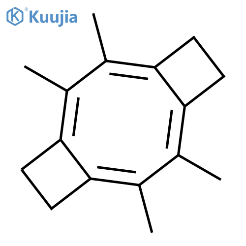Tricyclo[8.2.0.04,7]dodeca-1,3,7,9-tetraene, 2,3,8,9-tetramethyl- structure