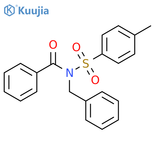 Benzamide, N-[(4-methylphenyl)sulfonyl]-N-(phenylmethyl)- structure