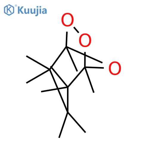 6,7,8-TRIOXABICYCLO[3.2.1]OCTANE, 1,2,2,3,3,4,4,5-OCTAMETHYL- structure