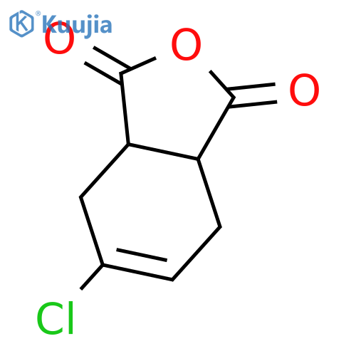 1,3-Isobenzofurandione,5-chloro-3a,4,7,7a-tetrahydro- structure