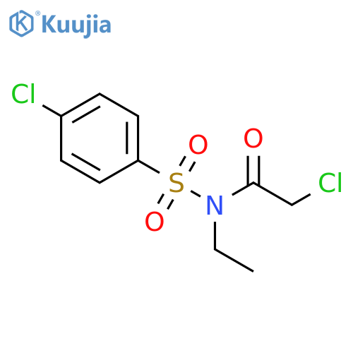 Acetamide, 2-chloro-N-[(4-chlorophenyl)sulfonyl]-N-ethyl- structure