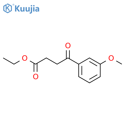 ethyl 4-(3-methoxyphenyl)-4-oxobutanoate structure