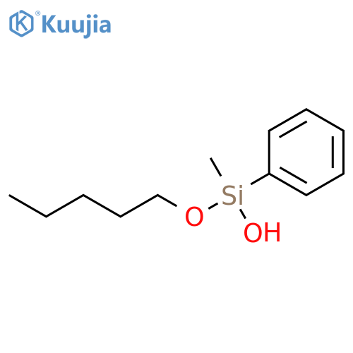 Silanol, methyl(pentyloxy)phenyl-, (-)- structure