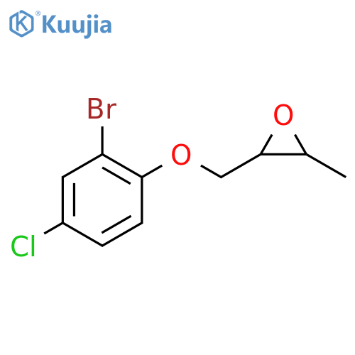 Oxirane, 2-[(2-bromo-4-chlorophenoxy)methyl]-3-methyl- structure
