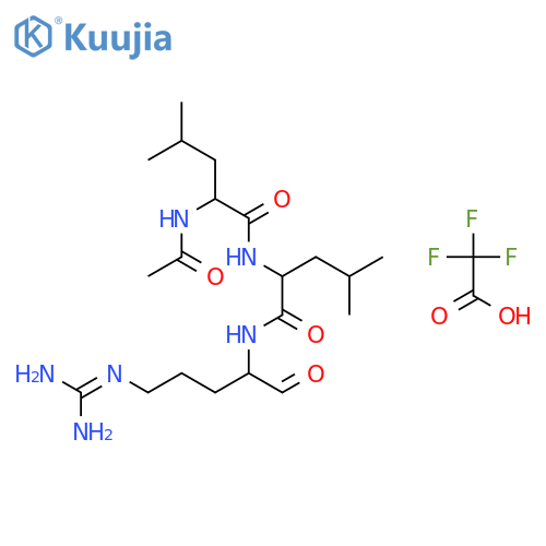 Leupeptin Trifluoroacetate structure