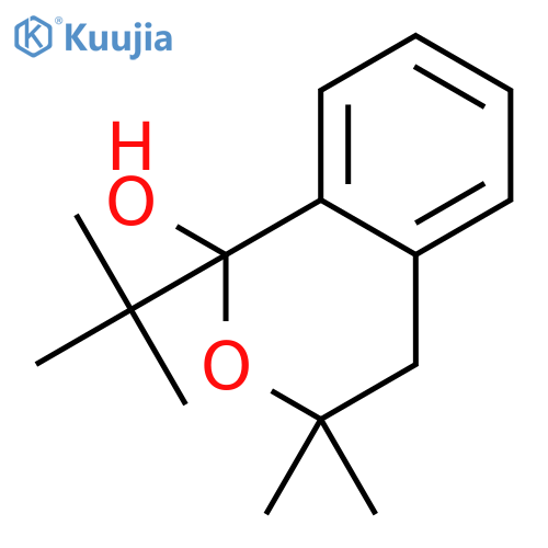 1H-2-Benzopyran-1-ol, 1-(1,1-dimethylethyl)-3,4-dihydro-3,3-dimethyl- structure