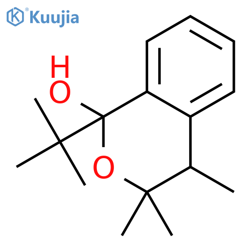 1H-2-Benzopyran-1-ol, 1-(1,1-dimethylethyl)-3,4-dihydro-3,3,4-trimethyl- structure