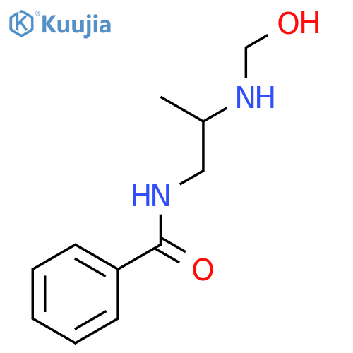 Benzamide, N-[2-(hydroxymethylamino)propyl]- structure