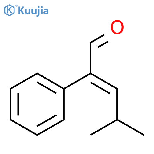 (E)-4-Methyl-2-phenyl-2-pentenal (Stabilized with a-tocopherol) structure