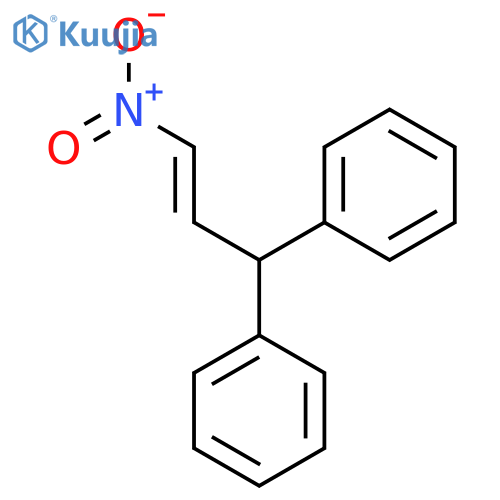 (3-nitro-1-phenylprop-2-en-1-yl)benzene structure