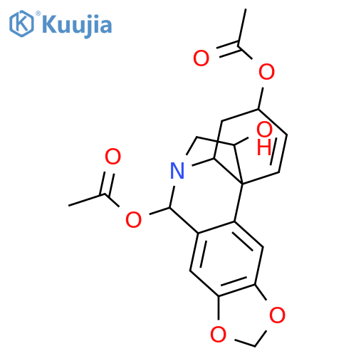 Haemanthidine; 3-Epimer, O-de-Me, 3,6-di-Ac structure