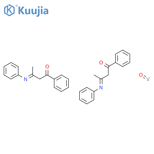 Vanadium,oxobis[1-phenyl-3-(phenylimino)-1-butanonato-N,O]- (9CI) structure