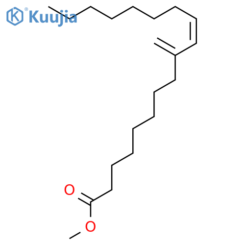 10-Octadecenoic acid, 9-methylene-, methyl ester, (Z)- structure