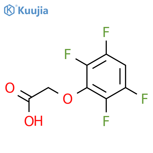 (2,3,5,6-Tetrafluorophenoxy)acetic Acid structure