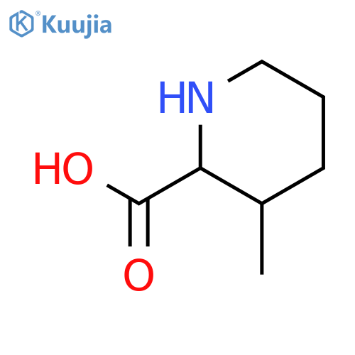 3-Methylpiperidine-2-Carboxylic Acid structure