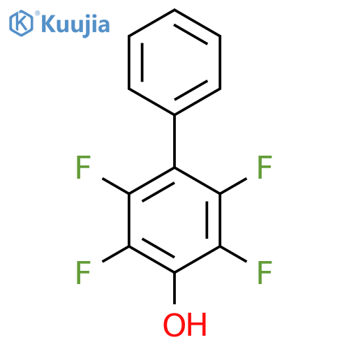 4-Phenyl-2,3,5,6-tetrafluorophenol structure