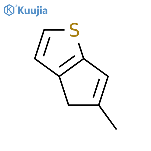 4H-Cyclopenta[b]thiophene, 5-methyl- structure