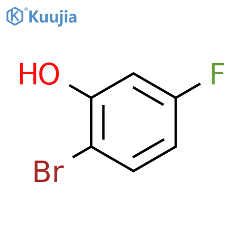 2-Bromo-5-fluorophenol structure