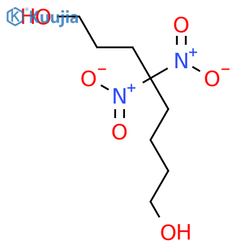 1,8-Octanediol, 4,4-dinitro- structure