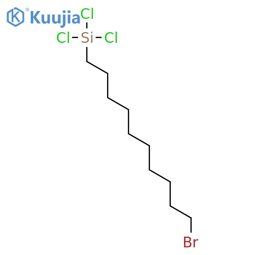 Silane, (10-bromodecyl)trichloro- structure