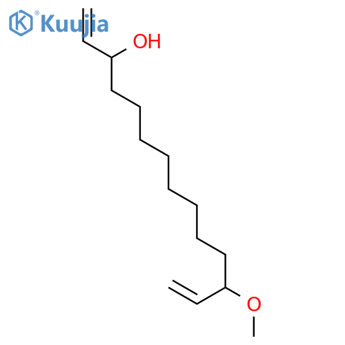 1,13-Tetradecadien-3-ol, 12-methoxy- structure